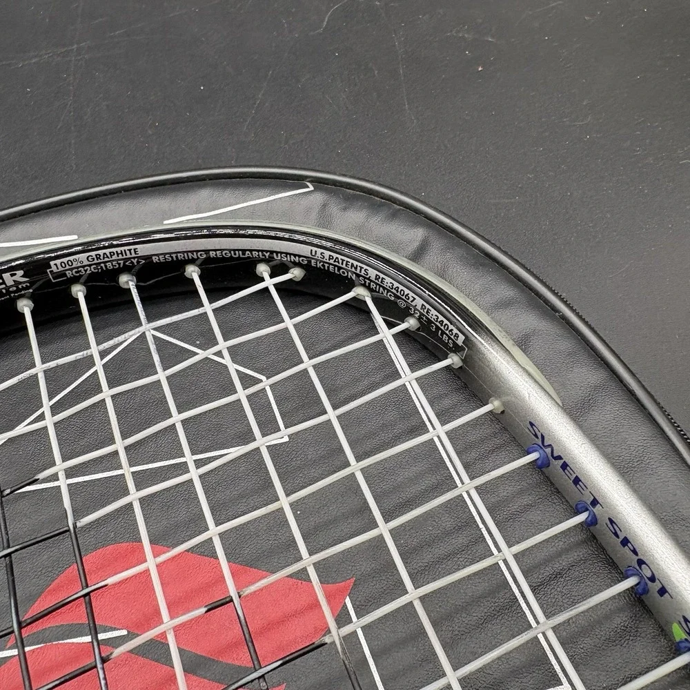 Ektelon Strobe‎ Titanium Long Body Racquetball Racquet 925 Power + Case